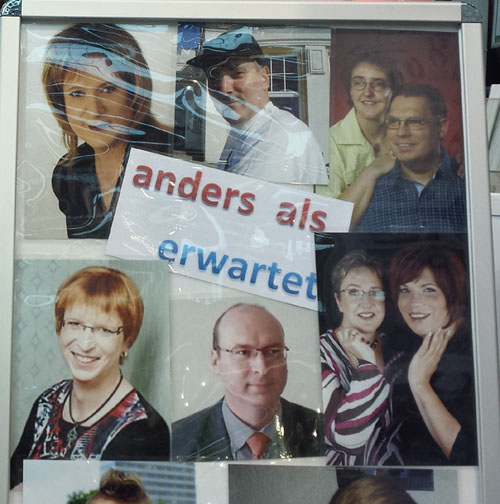 Anders als erwartet